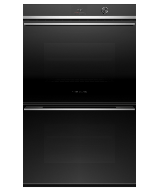 FISHER & PAYKEL OB30DDPTDX2 30" Series 9 Contemporary Self-Cleaning Double Oven in Stainless Steel - OB30DDPTDX2