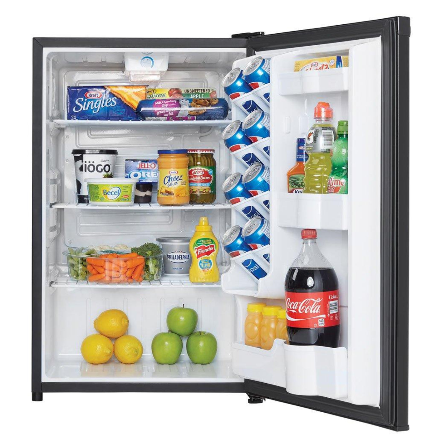 DANBY Danby Designer 4.4 cu. ft. Compact Fridge in Black - DAR044A4BDD