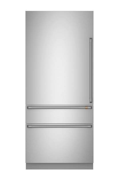 CAFE CIC36LP2VS1 CAFé 36" Integrated Bottom-Freezer Refrigerator in Stainless Steel - CIC36LP2VS1