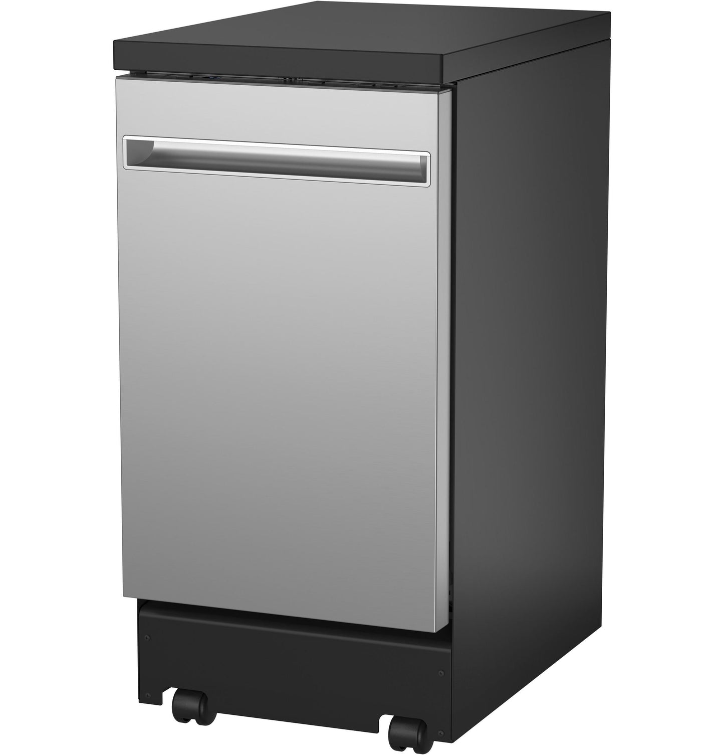 GE APPLIANCES GPT145SSLSS GE® ENERGY STAR® 18" in Stainless Steel Interior Portable Dishwasher with Sanitize Cycle in Stainless Steel - GPT145SSLSS