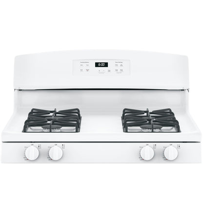 GE APPLIANCES JGBS60DEKWW GE® 30" Free-Standing Gas Range White - JGBS60DEKWW