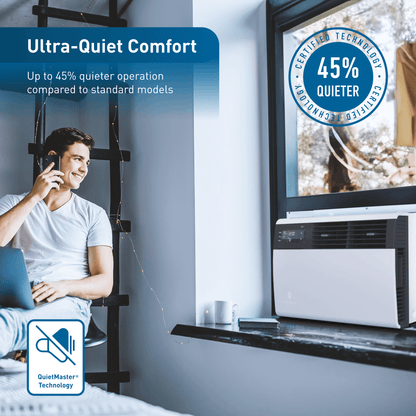 FRIEDRICH KCVS12B30A Friedrich K hl Inverter 12,000 BTU 230V Smart Window/Wall Air Conditioner - Cool only