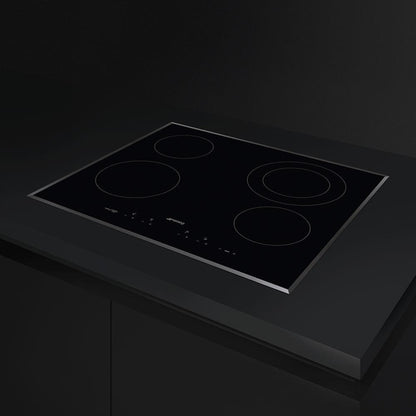 SMEG SEU244ETB Cooktop Black SEU244ETB Black - SEU244ETB