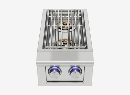 XO APPLIANCE XOGSIDEBXLTL XO Performance XLT Double Side Burner LP - XOGSIDEBXLTL