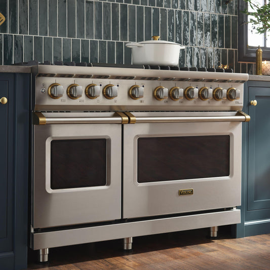 VIKING VDR5488BSBLP 48" Dual Fuel Range - VDR548 Viking 5 Series Blue