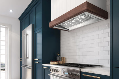 XO APPLIANCE XOIL3622SC 36" CCC 600/395 CFM liner insert hood 22in D in Stainless Steel - XOIL3622SC