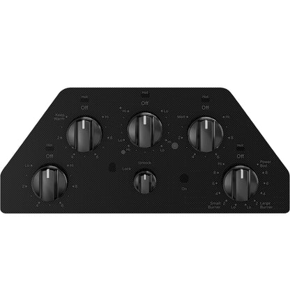 GE APPLIANCES JEP5036DTBB GE® 36" Built-In Knob Control Electric Cooktop Black - JEP5036DTBB