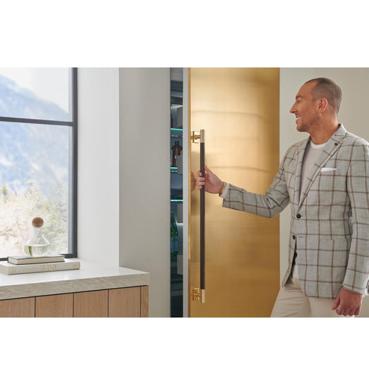 MONOGRAM Monogram 36" LH Column Panel Brass Designer Collection Brass - ZK1BN369VLH