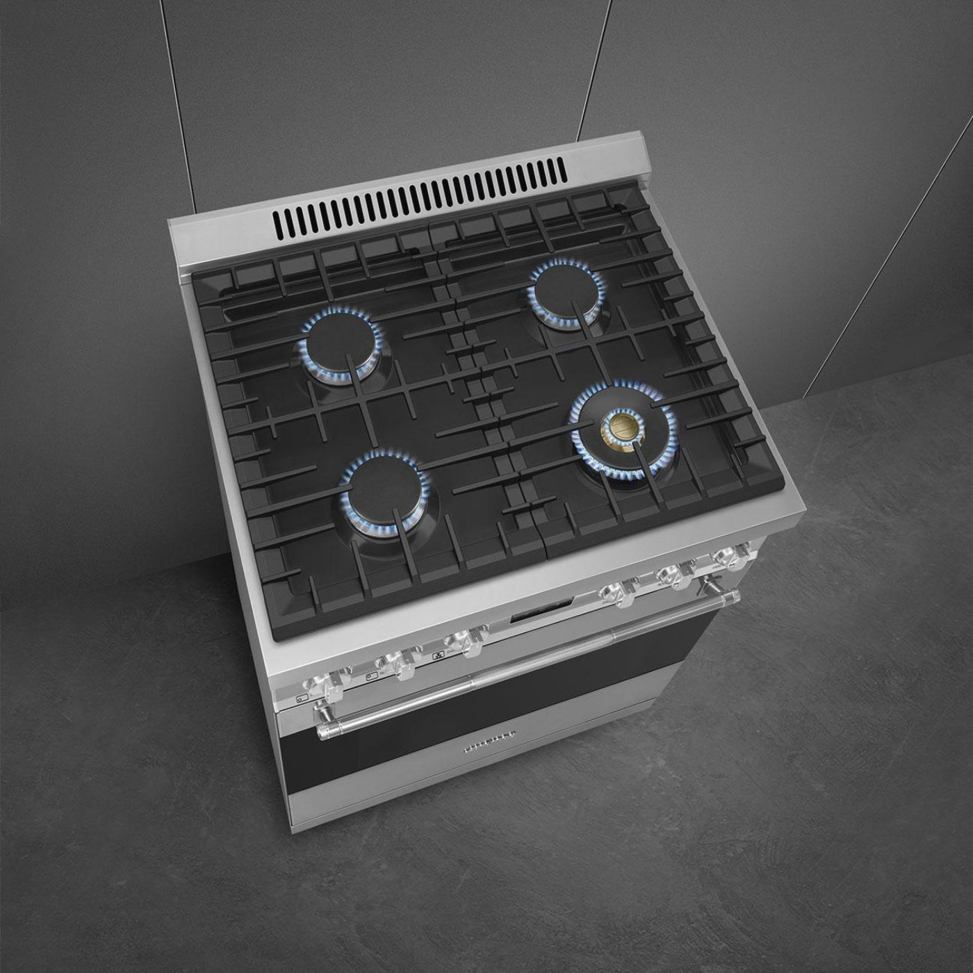 SMEG SPR30UGGX Range Stainless steel SPR30UGGX in Stainless Steel Look - SPR30UGGX