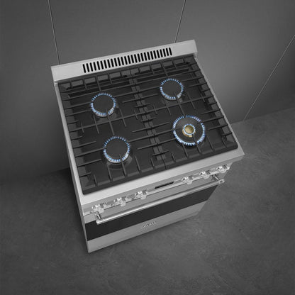 SMEG SPR30UGGX Range Stainless steel SPR30UGGX in Stainless Steel Look - SPR30UGGX