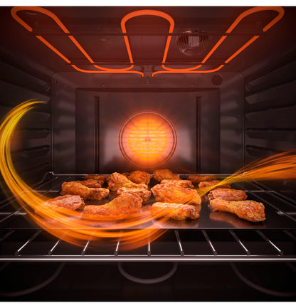 GE APPLIANCES GE 30" Free-Standing Electric Double Oven Convection Range in Stainless Steel - JBS86SPSS