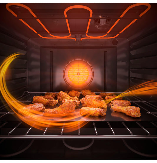 GE APPLIANCES GE 30" Free-Standing Electric Double Oven Convection Range in Stainless Steel - JBS86SPSS