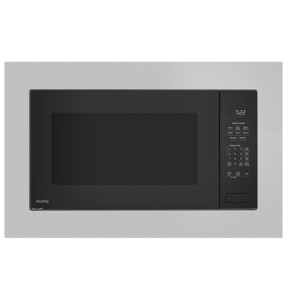 GE APPLIANCES PCWK22U1WDD GE Profile™ 2.2 Cu. Ft. Built-In Sensor Microwave Oven Gray - PCWK22U1WDD