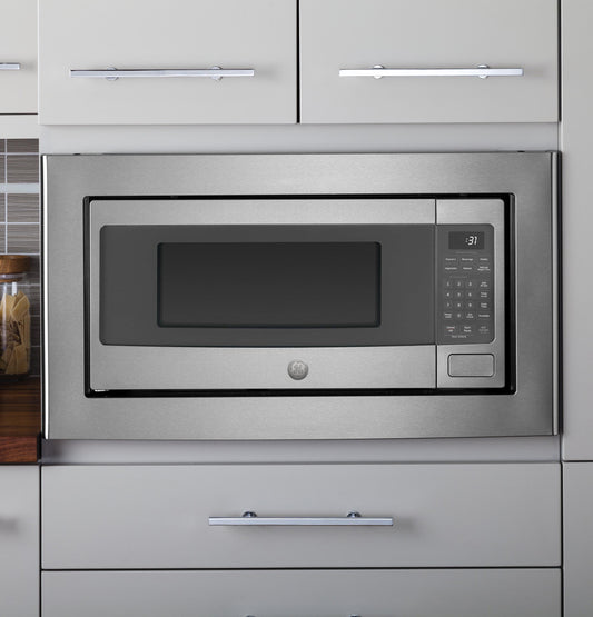 GE APPLIANCES PCHK11S1WSS GE Profile™ 1.1 Cu. Ft. Countertop Microwave Oven in Stainless Steel - PCHK11S1WSS