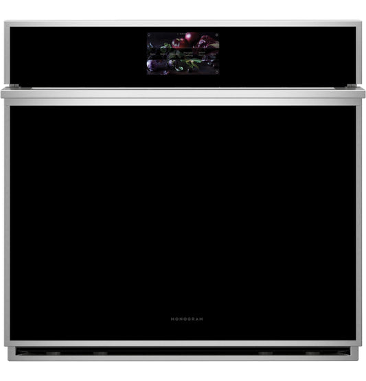 MONOGRAM Monogram 30" Minimalist Single Wall Oven in Stainless Steel - ZTS90DSSNSS