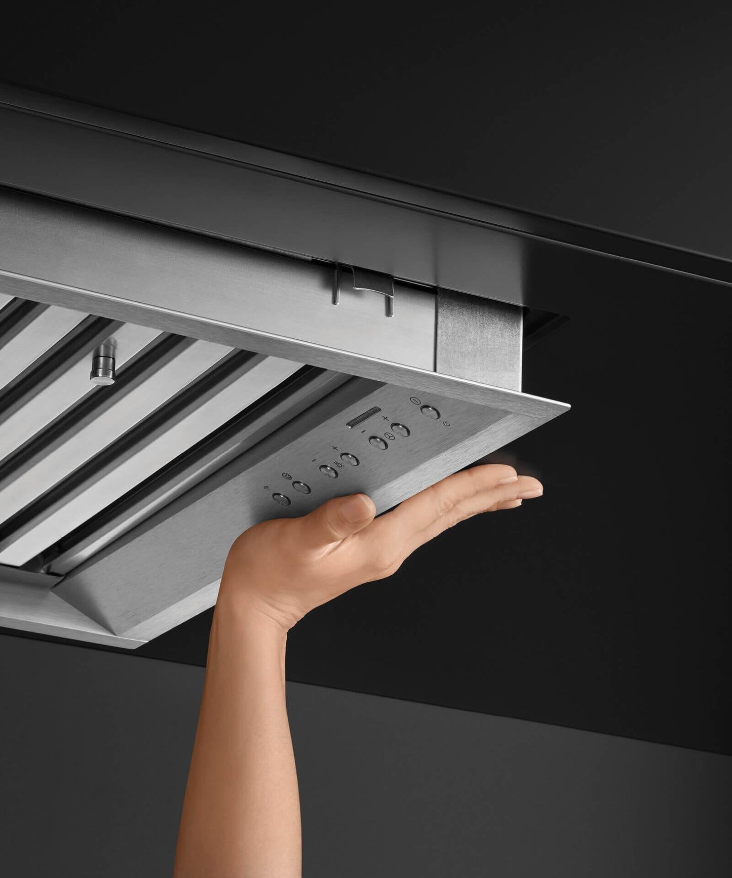FISHER & PAYKEL HPB361912N 36" Series 9 Integrated Insert Range Hood in Stainless Steel - HPB361912N