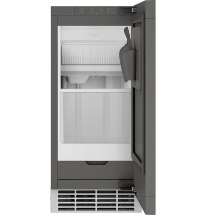 GE APPLIANCES Ice Maker 15-Inch Panel-Ready - Clear Ice Custom Panel Ready - UCC15NPRII