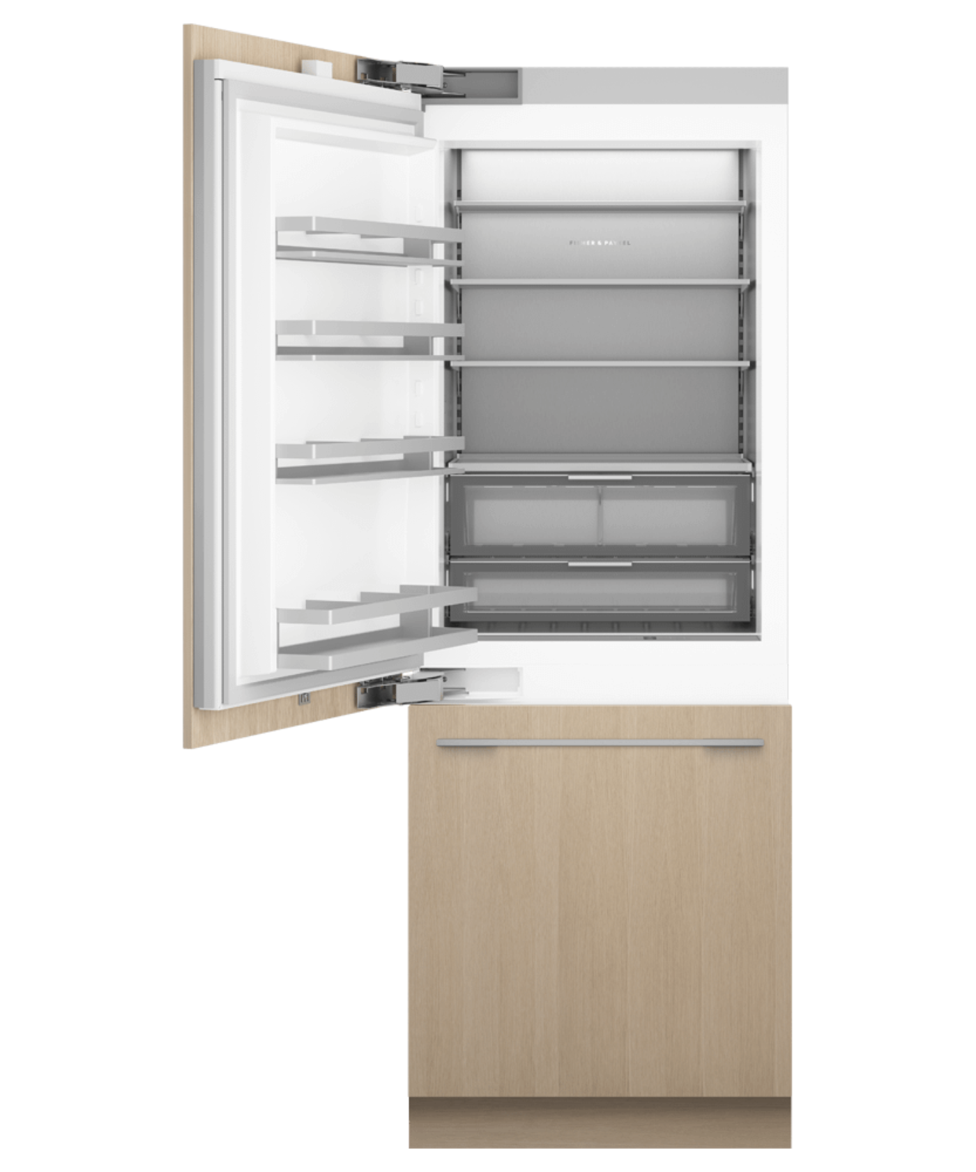 FISHER & PAYKEL RS3084WLUE1 30" Series 11 Integrated Refrigerator Freezer Custom Panel Ready - RS3084WLUE1