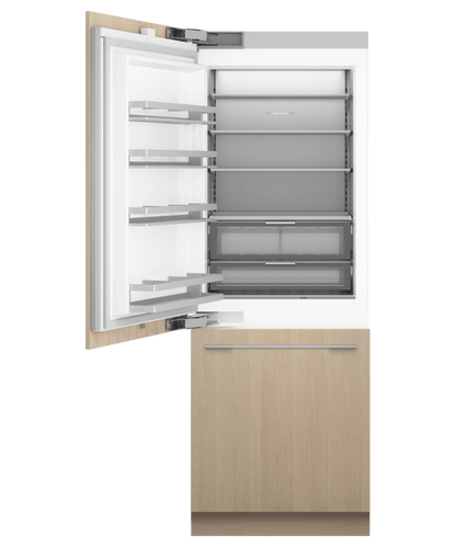 FISHER & PAYKEL RS3084WLUE1 30" Series 11 Integrated Refrigerator Freezer Custom Panel Ready - RS3084WLUE1