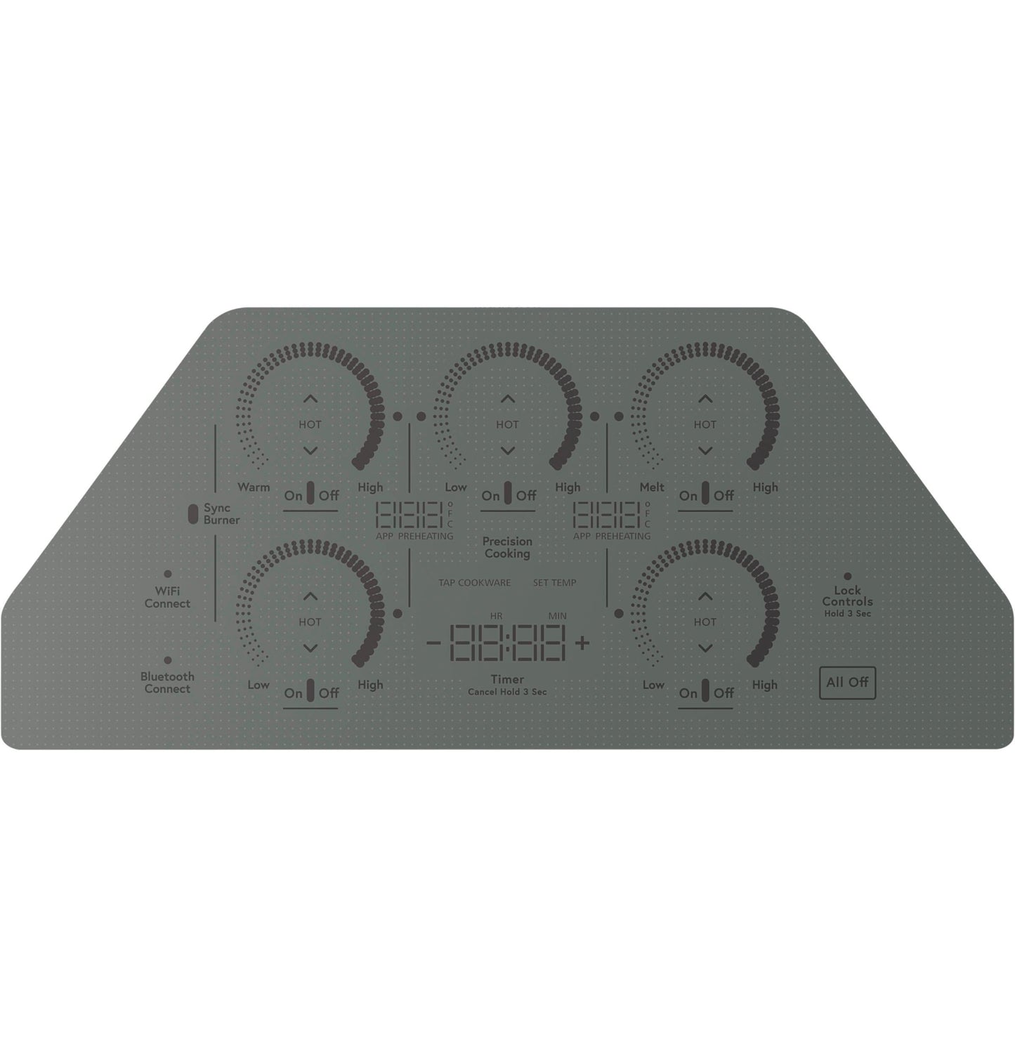 CAFE  Series ENERGY STAR 36" Built-In Touch Control Induction Cooktop in Stainless Steel - CHP90362TSS