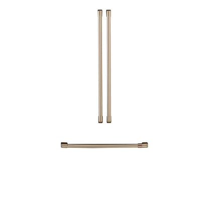 CAFE CXMA3H3PNBZ CAFéRefrigeration Handle Kit - Brushed Bronze - CXMA3H3PNBZ