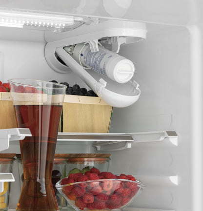 CAFE CWE19SP4NW2 CAFé ENERGY STAR 18.6 Cu. Ft. Counter-Depth French-Door Refrigerator White - CWE19SP4NW2