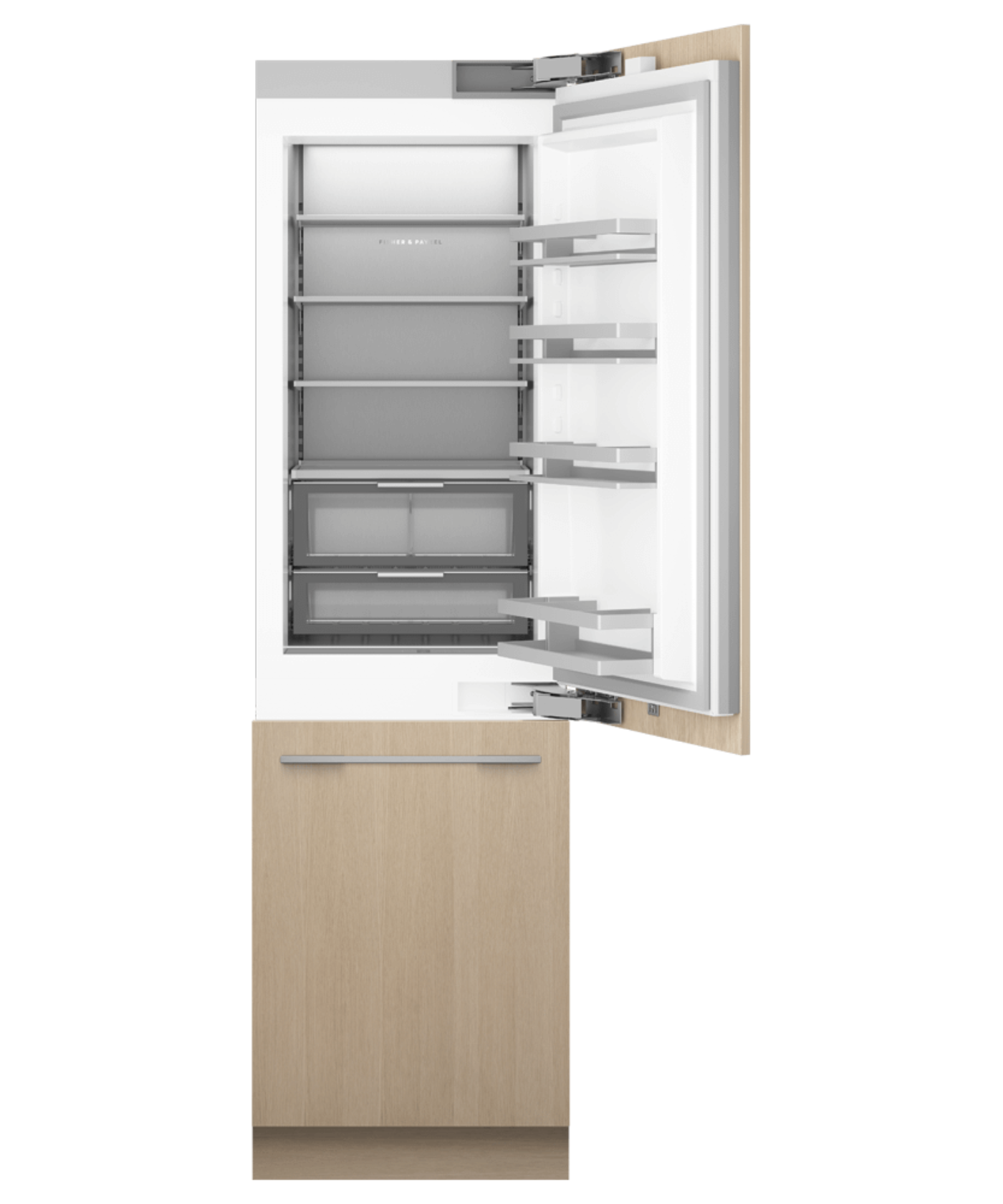 FISHER & PAYKEL RS2484WRUE1 24" Series 11 Integrated Refrigerator Freezer Custom Panel Ready - RS2484WRUE1