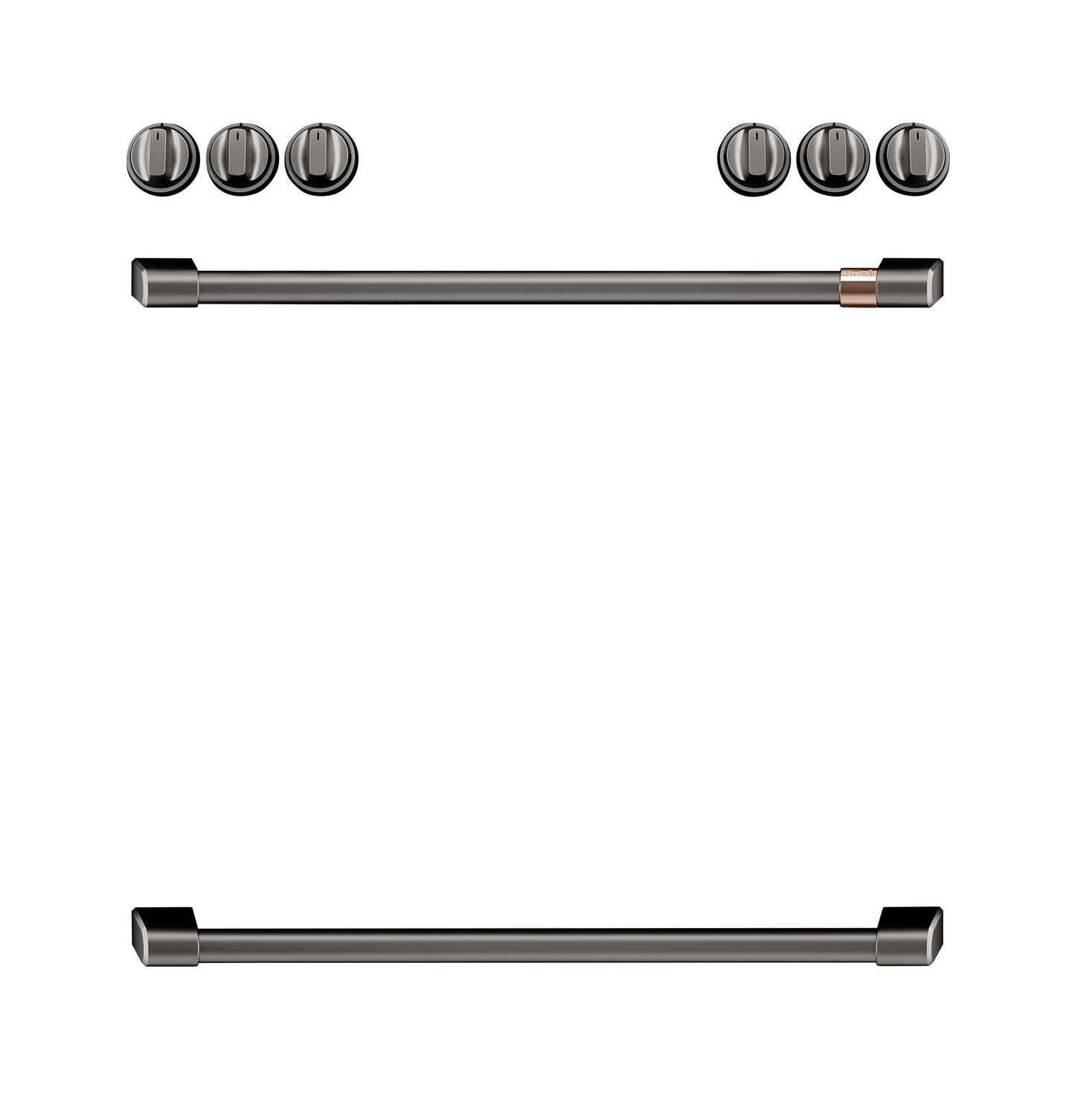 CAFE CXFCEHKPMBT CAFé Front Control Electric Knobs and Handles - Brushed Black - CXFCEHKPMBT