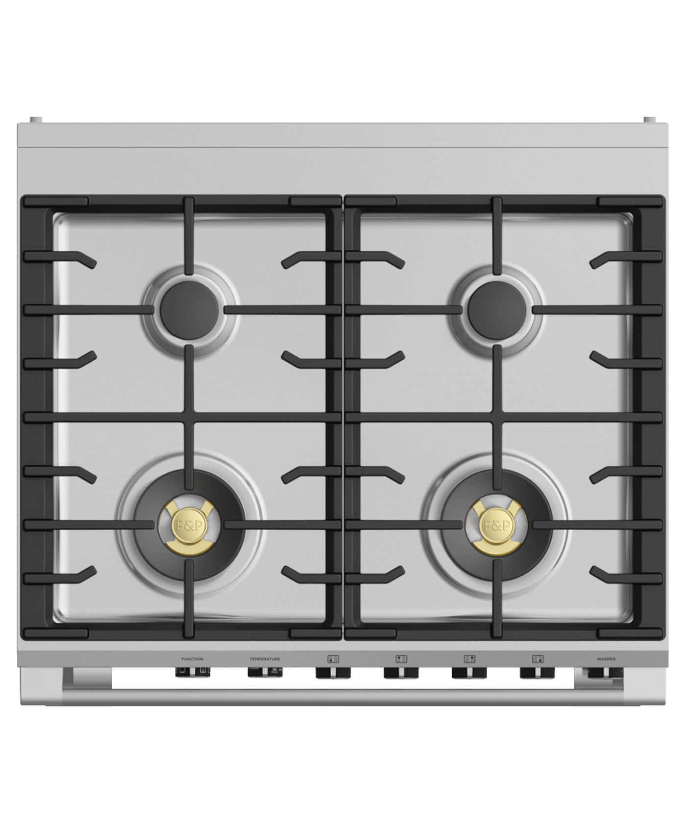 FISHER & PAYKEL OR30SCG6B1 30" Series 9 Classic 4 Burner Dual Fuel Self-Cleaning Range Black - OR30SCG6B1