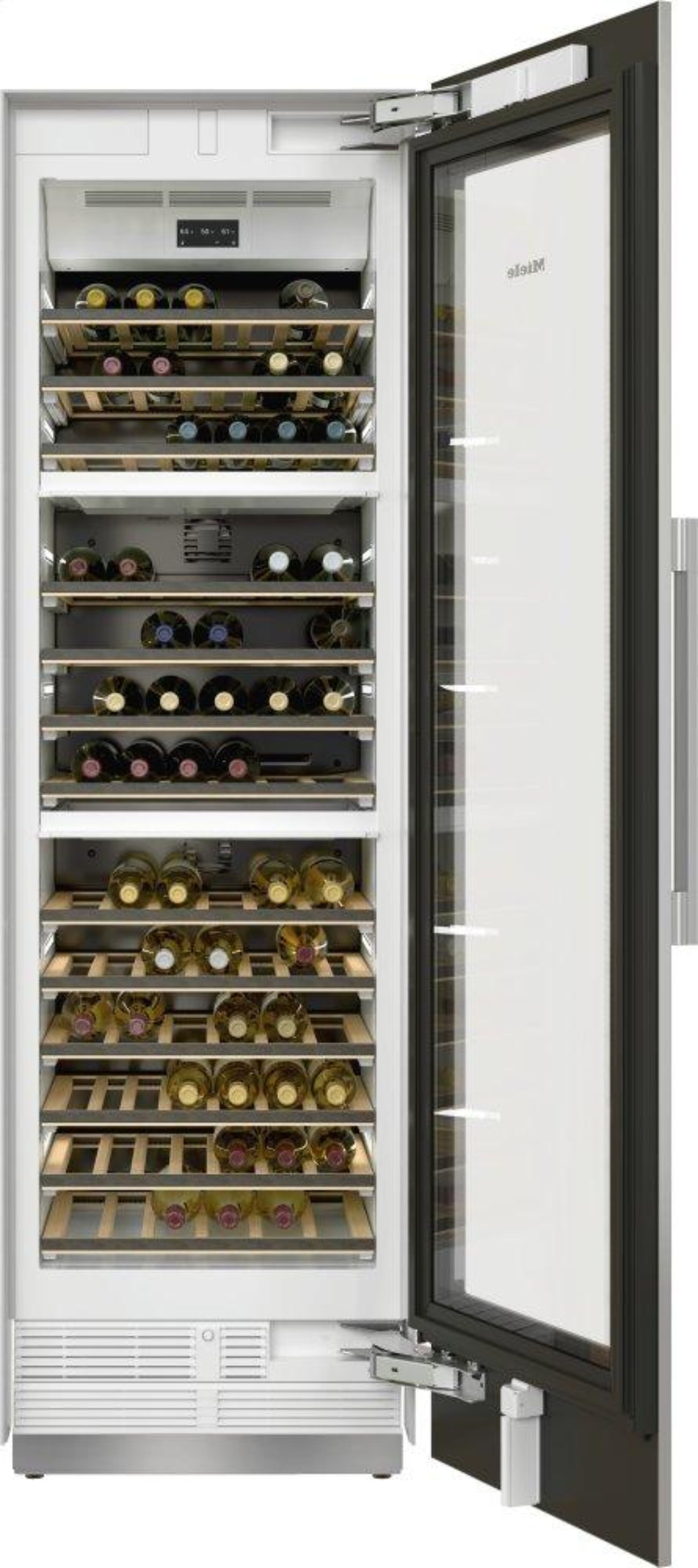 MIELE KWT2602SF KWT 2602 SF Stainless steel/CleanSteel - MasterCool Wine Conditioning Unit For high-end design and technology on a large scale. in Stainless Steel - KWT2602SF
