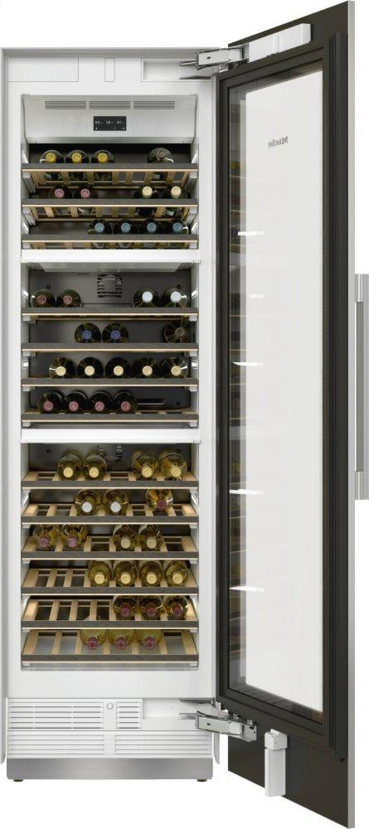 MIELE KWT2602SF KWT 2602 SF Stainless steel/CleanSteel - MasterCool Wine Conditioning Unit For high-end design and technology on a large scale. in Stainless Steel - KWT2602SF