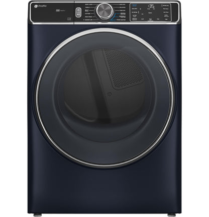 GE APPLIANCES PFD87GSPVRS GE Profile™ 7.8 cu. ft. Capacity Smart Front Load Gas Dryer with Steam and Sanitize Cycle Blue - PFD87GSPVRS