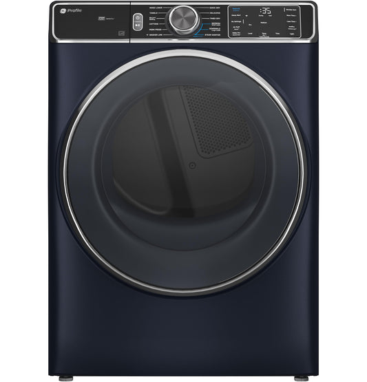 GE APPLIANCES PFD87GSPVRS GE Profile™ 7.8 cu. ft. Capacity Smart Front Load Gas Dryer with Steam and Sanitize Cycle Blue - PFD87GSPVRS