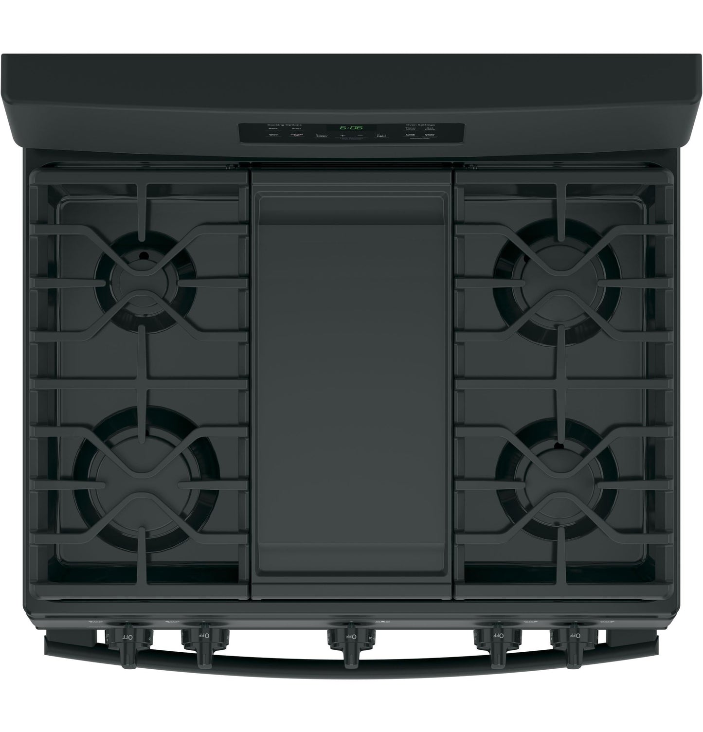 GE APPLIANCES JGBS66DEKBB GE® 30" Free-Standing Gas Range Black - JGBS66DEKBB