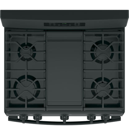GE APPLIANCES JGBS66DEKBB GE® 30" Free-Standing Gas Range Black - JGBS66DEKBB