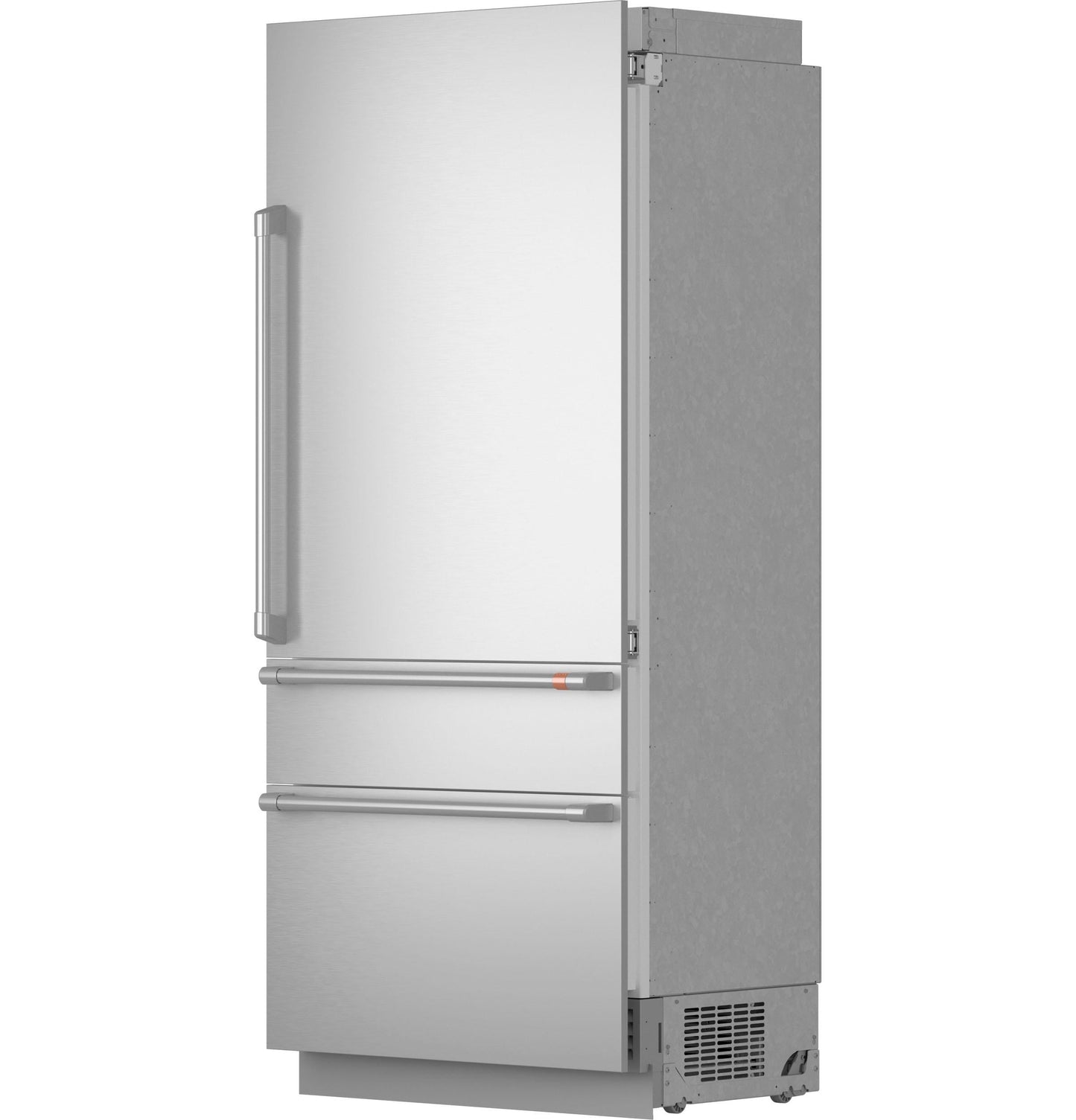 CAFE CIC36RP2VS1 CAFé 36" Integrated Bottom-Freezer Refrigerator in Stainless Steel - CIC36RP2VS1
