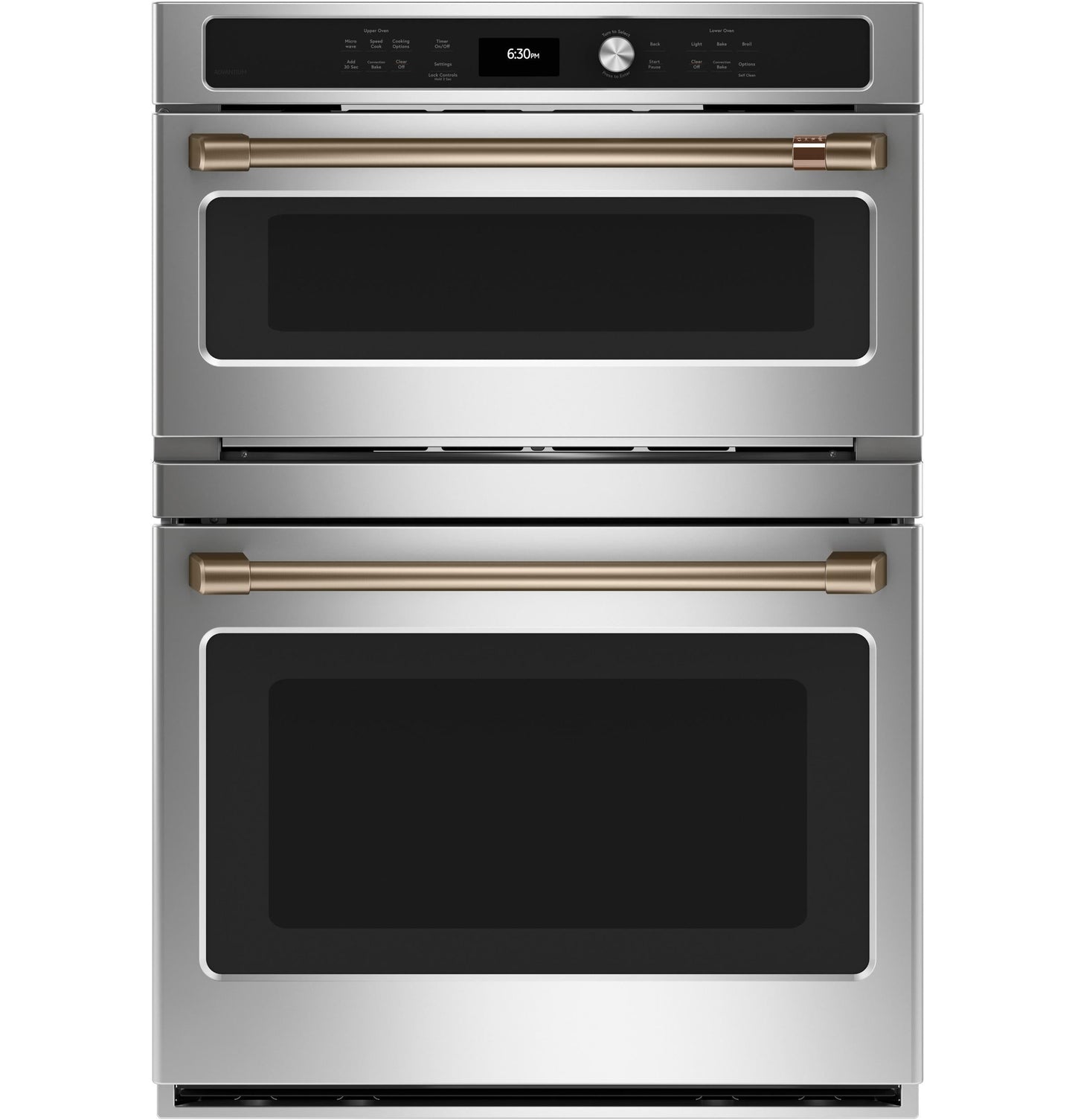 CAFE CTC912P2NS1 CAFé™ 30 in. Combination Double Wall Oven with Convection and Advantium® Technology in Stainless Steel - CTC912P2NS1