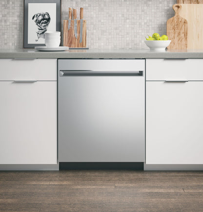 GE APPLIANCES GDT225SSLSS GE® ENERGY STAR® ADA Compliant in Stainless Steel Interior Dishwasher with Sanitize Cycle in Stainless Steel - GDT225SSLSS