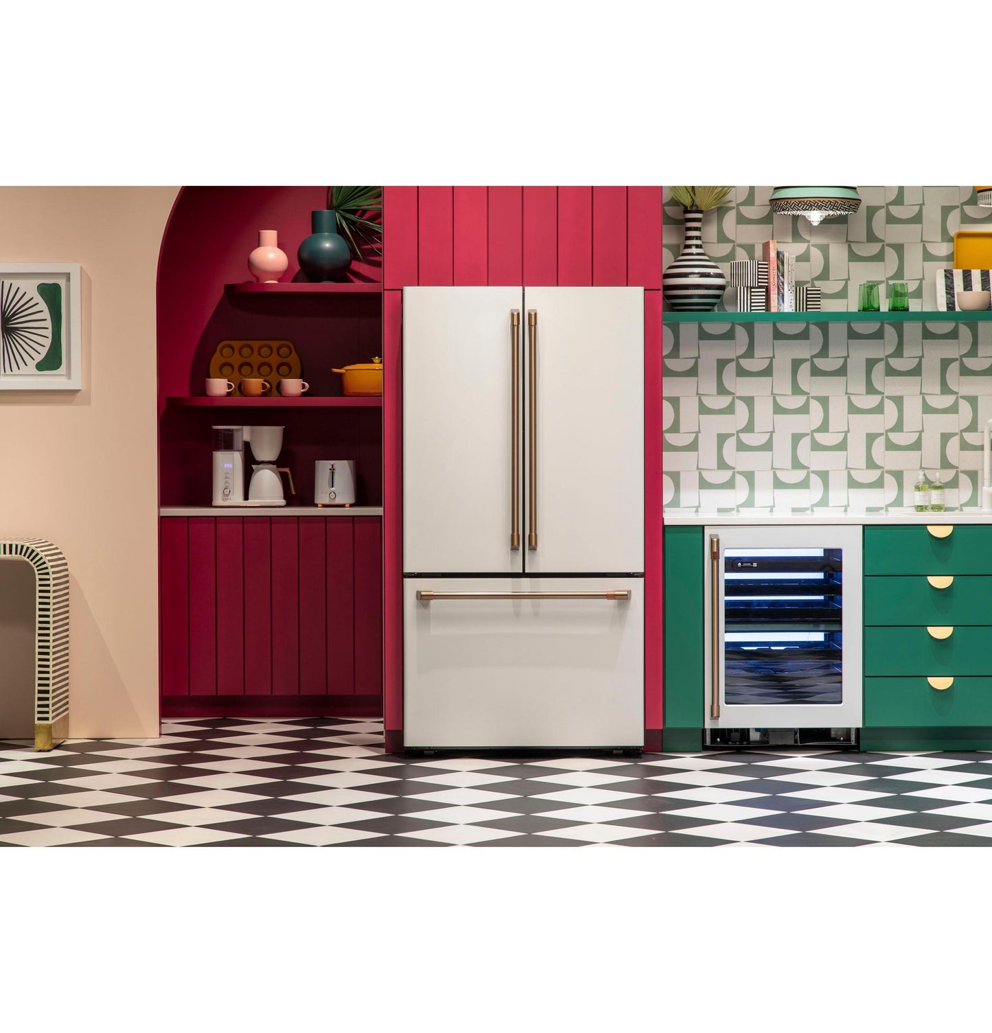 CAFE  Wine Center in Stainless Steel - CCP06DP2PS1