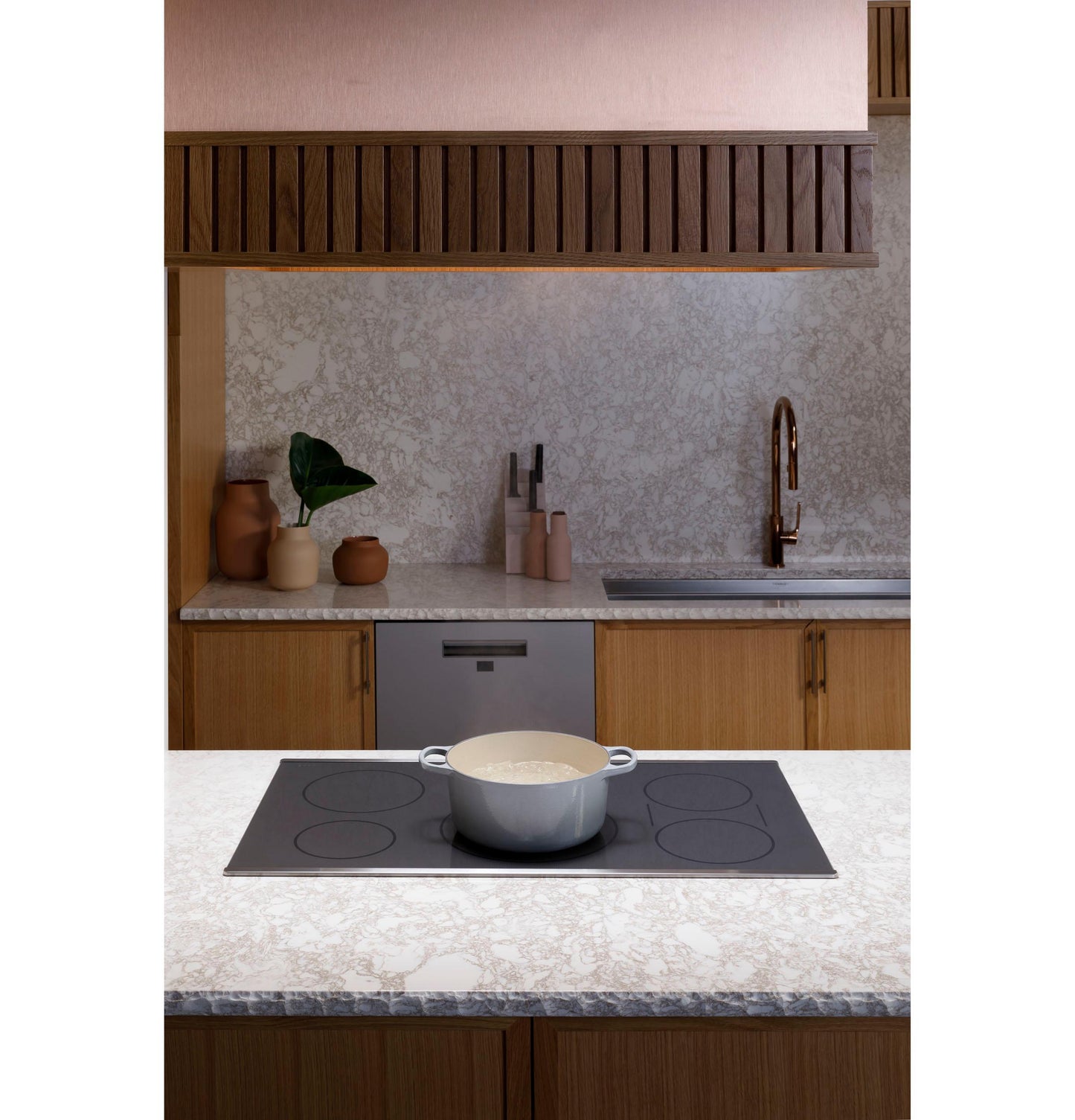 CAFE  Series ENERGY STAR 36" Built-In Touch Control Induction Cooktop in Stainless Steel - CHP90362TSS