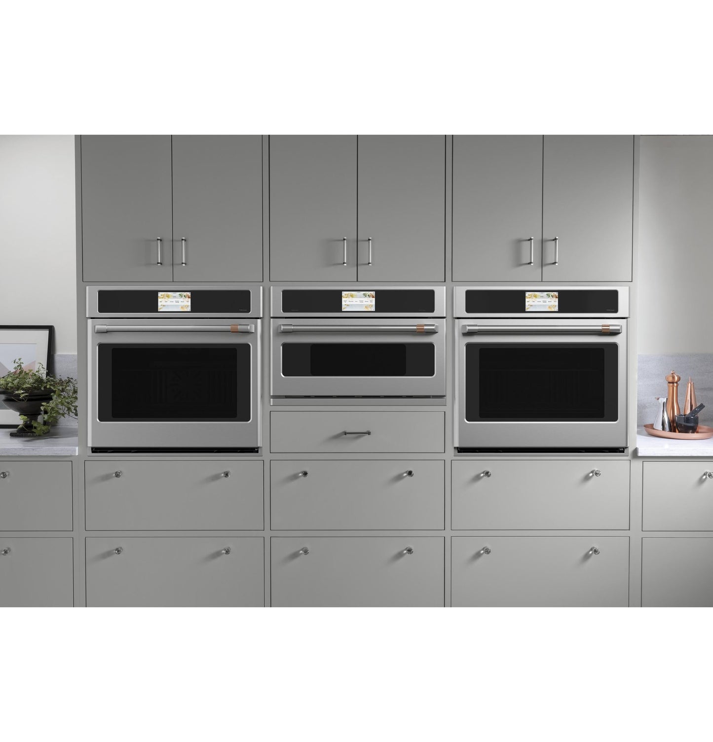 CAFE  27" Custom Speed Cook Oven with 120V Advantium Technology in Stainless Steel - CSB912P2VS1
