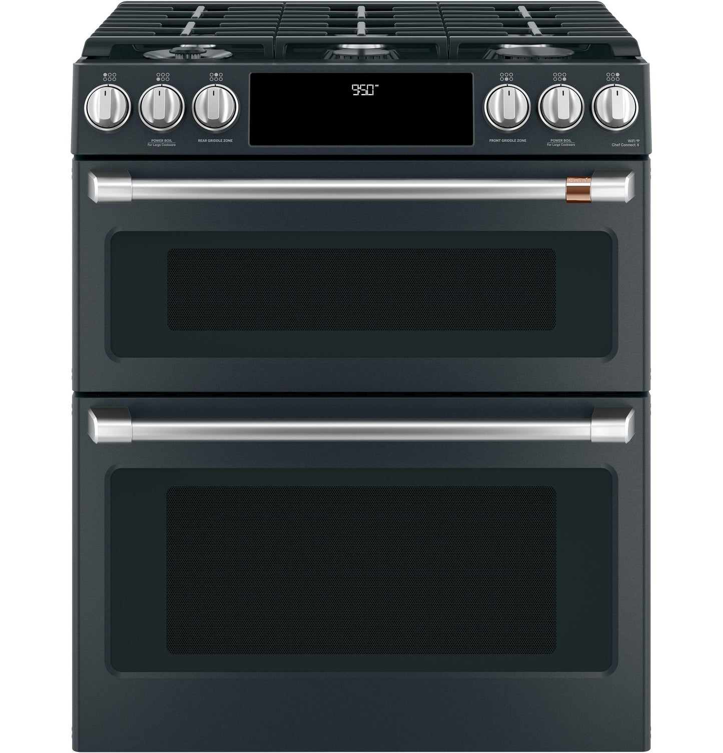 CAFE CXFCGHKPMSS CAFé Front Control Gas Knobs and Handles - Brushed in Stainless Steel  - CXFCGHKPMSS