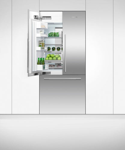 FISHER & PAYKEL RS36A80J1N 36" Series 7 Integrated French Door Refrigerator Freezer Custom Panel Ready - RS36A80J1N