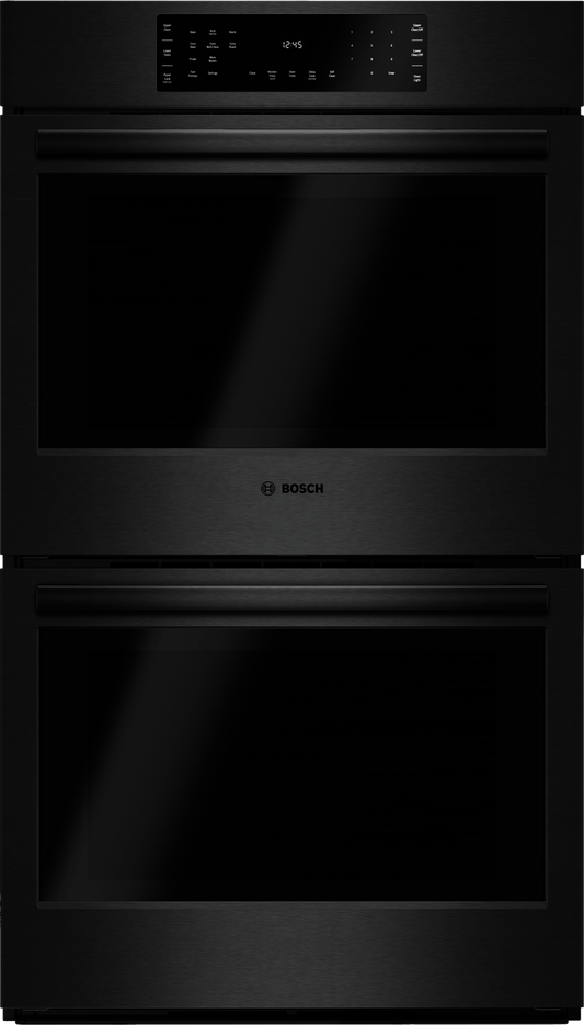 BOSCH HBL8642UC 800 Series, Built-in double oven, 30'' Black in Stainless Steel - HBL8642UC