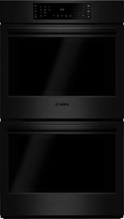 BOSCH HBL8642UC 800 Series, Built-in double oven, 30'' Black in Stainless Steel - HBL8642UC