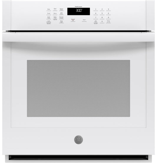 GE APPLIANCES GE 27" Smart Built-In Single Wall Oven White - JKS3000DNWW