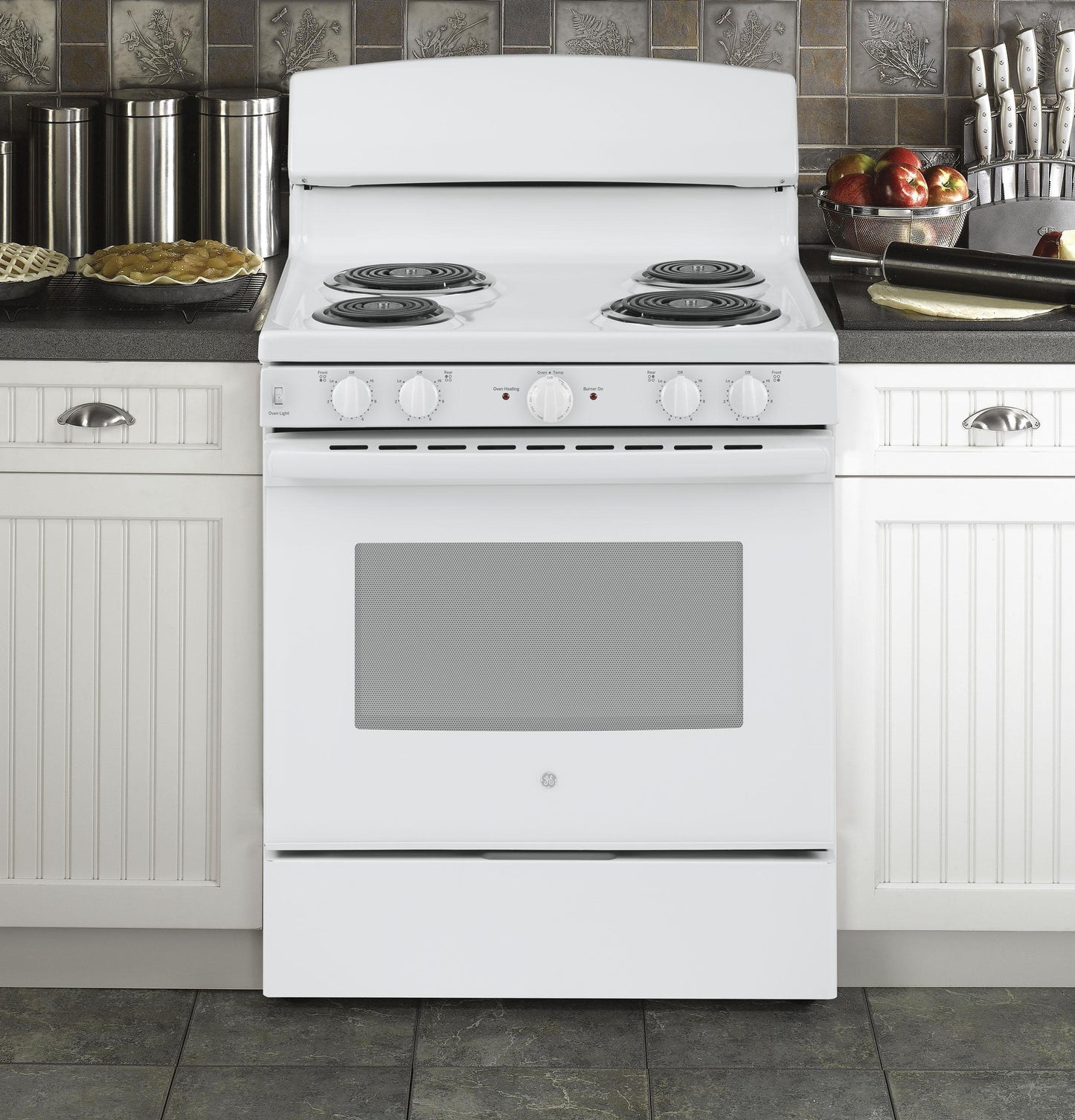 GE APPLIANCES JBS460DMWW GE® ENERGY STAR® 30" Free-Standing Electric Range White - JBS460DMWW