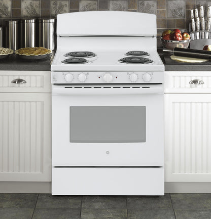 GE APPLIANCES JBS460DMWW GE® ENERGY STAR® 30" Free-Standing Electric Range White - JBS460DMWW