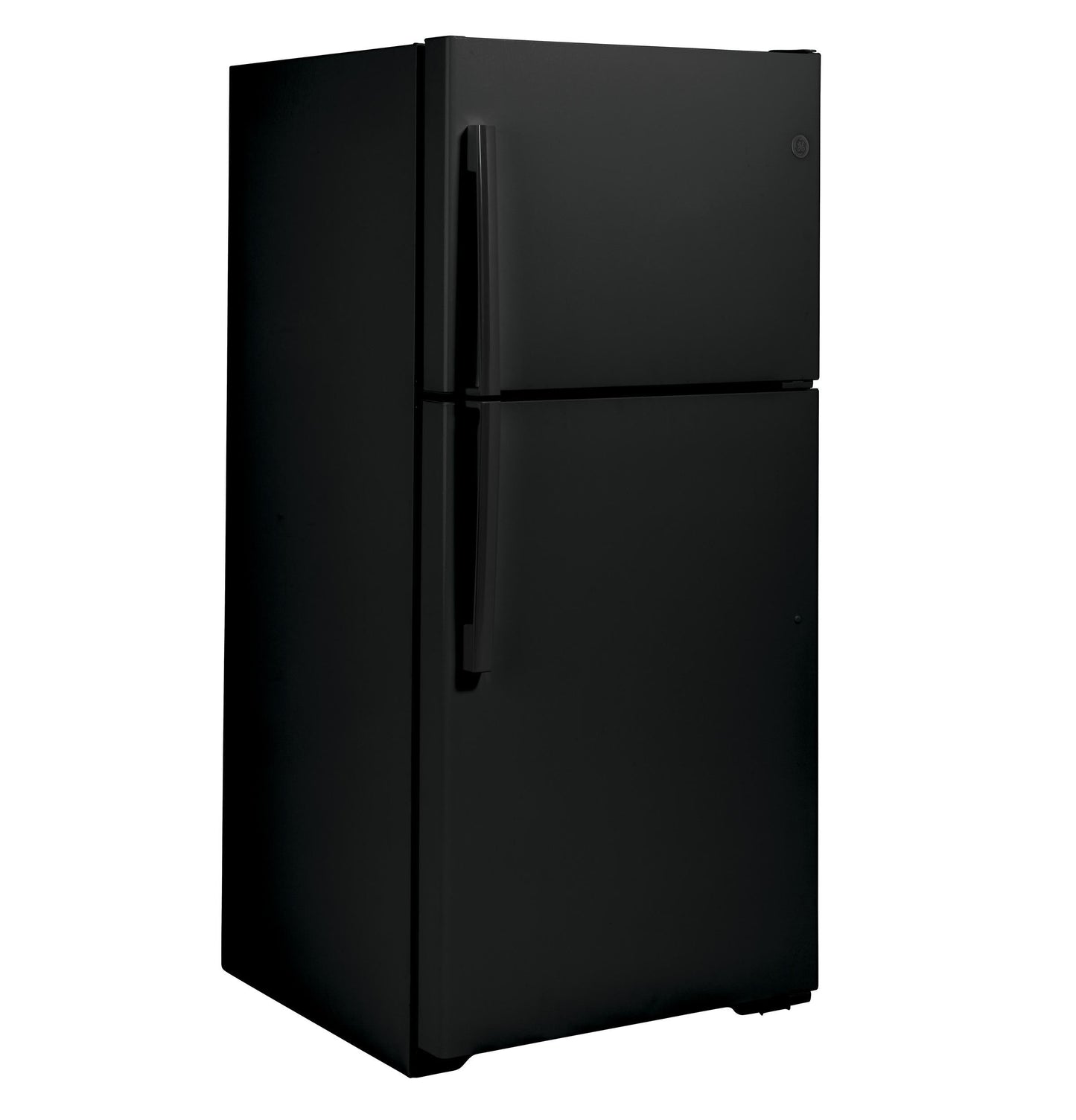 GE APPLIANCES GE 19.2 Cu. Ft. Top-Freezer Refrigerator Black - GTE19JTNRBB