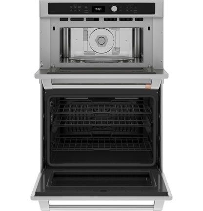 CAFE CTC912P2NS1 CAFé™ 30 in. Combination Double Wall Oven with Convection and Advantium® Technology in Stainless Steel - CTC912P2NS1